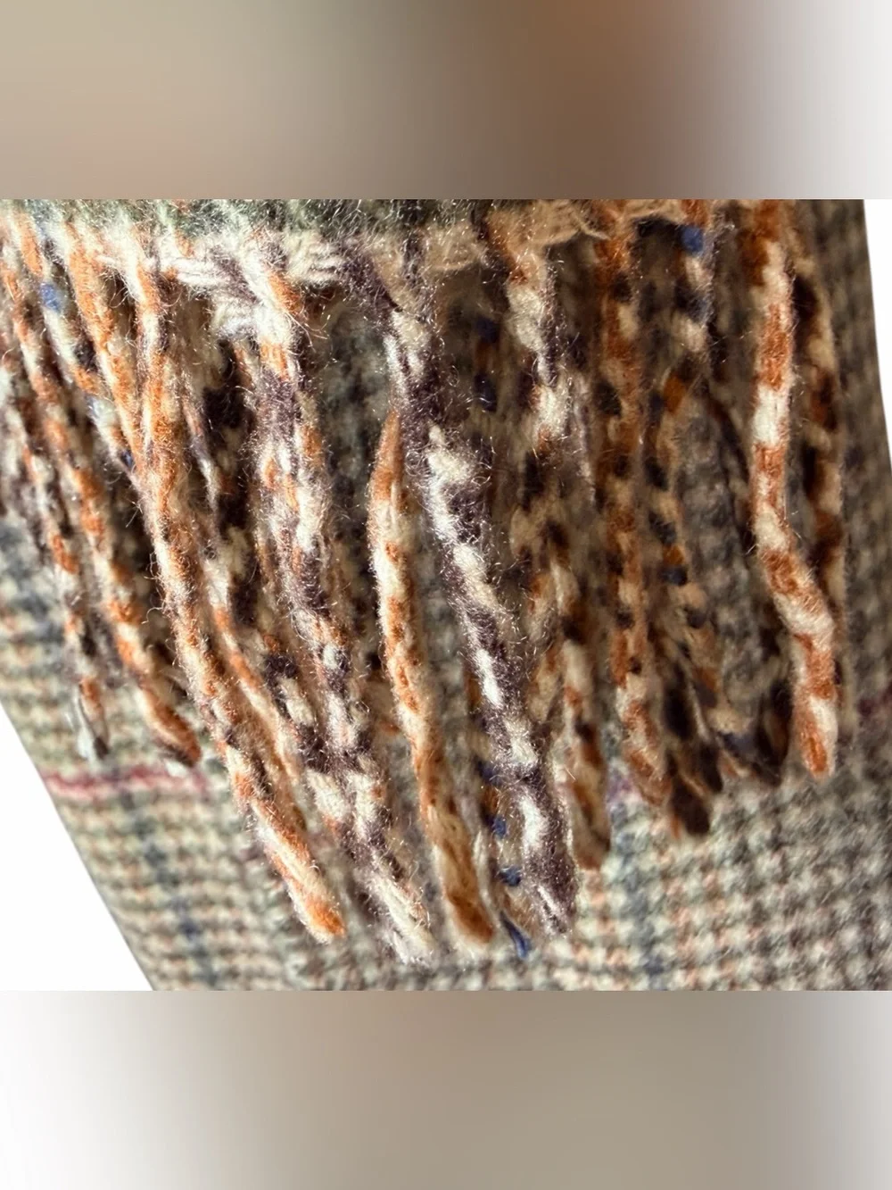 Drake’s for Barneys New York 100% Cashmere Scarf Made in Scotland